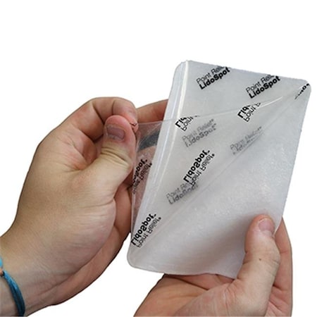 Fabrication Enterprises Fabrication Enterprises 13-5310-20 4 x 6 in. Universal Size Point Relief Lidospot Pain Relieving Patch; Pack of 20 13-5310-20